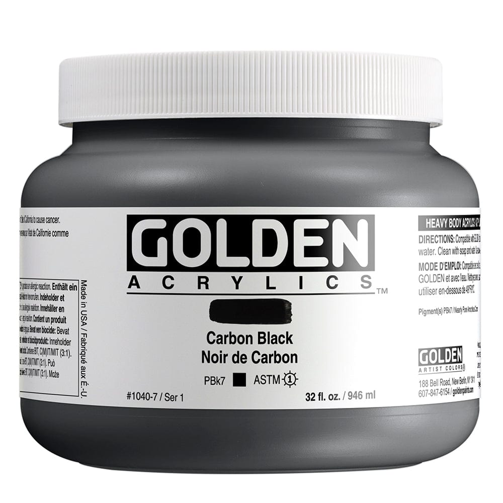 GOLDEN HEAVY BODY GOLDEN 946ml Golden HEAVY BODY Carbon Black