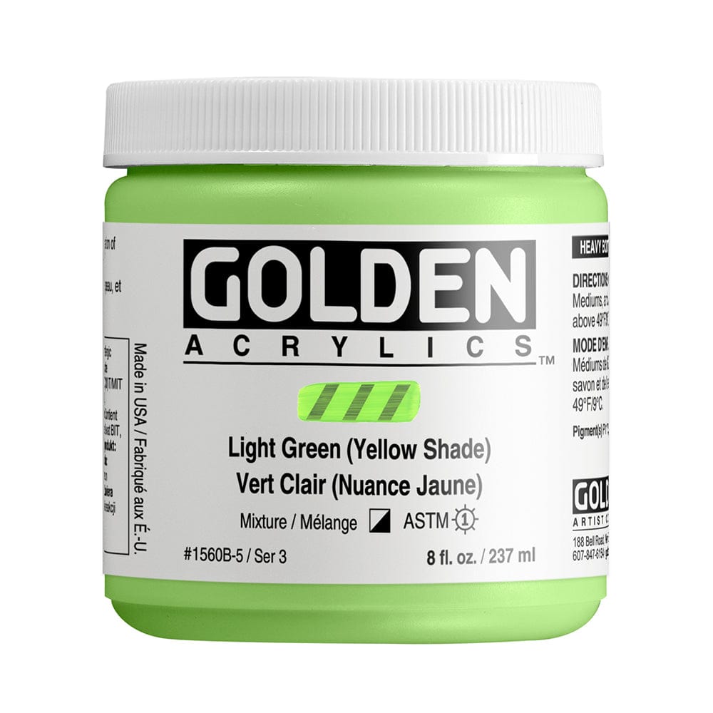 GOLDEN HEAVY BODY GOLDEN 236ml Golden HEAVY BODY Light Green Yellow Shade