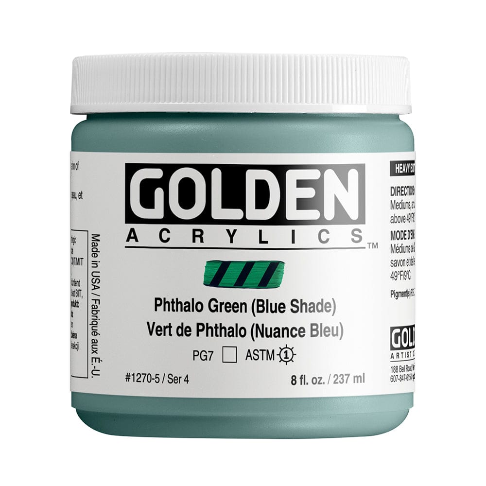 GOLDEN HEAVY BODY GOLDEN 236ml Golden HEAVY BODY Phthalo Green (Blue Shade)