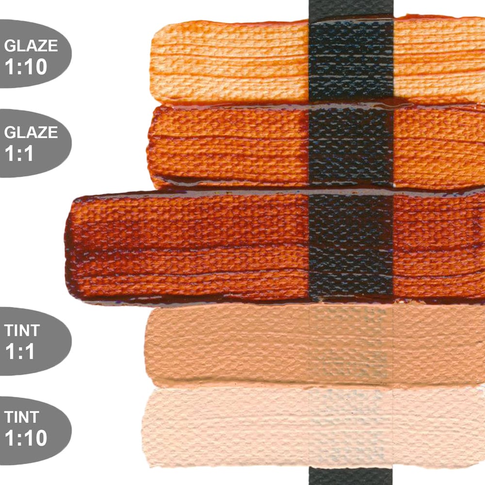 GOLDEN HEAVY BODY GOLDEN Golden HEAVY BODY Transparent Red Iron Oxide