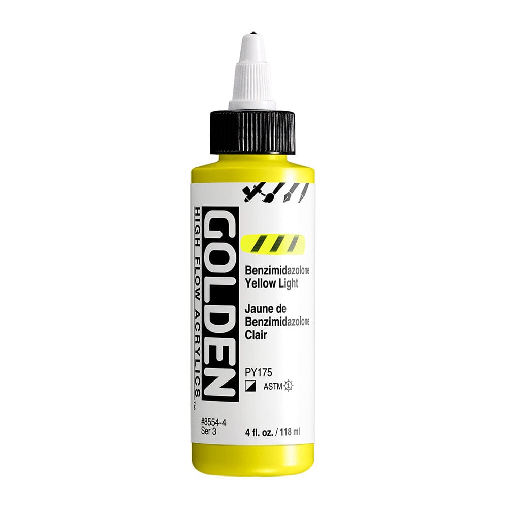 GOLDEN HIGH FLOW GOLDEN 118ml Golden HIGH FLOW Benzimidazolone Yellow Light