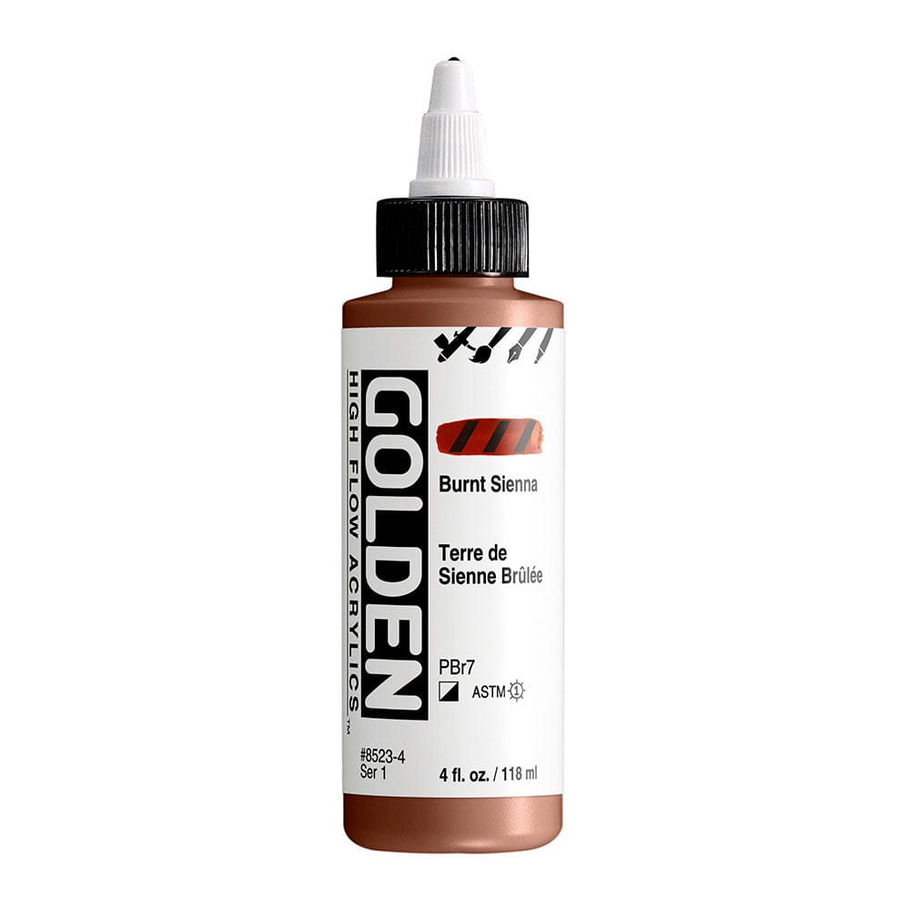GOLDEN HIGH FLOW GOLDEN 118ml Golden HIGH FLOW Burnt Sienna