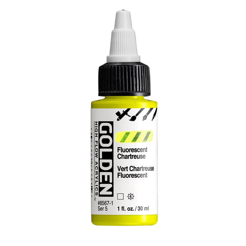 GOLDEN HIGH FLOW GOLDEN 30ml Golden HIGH FLOW Fluorescent Chartreuse