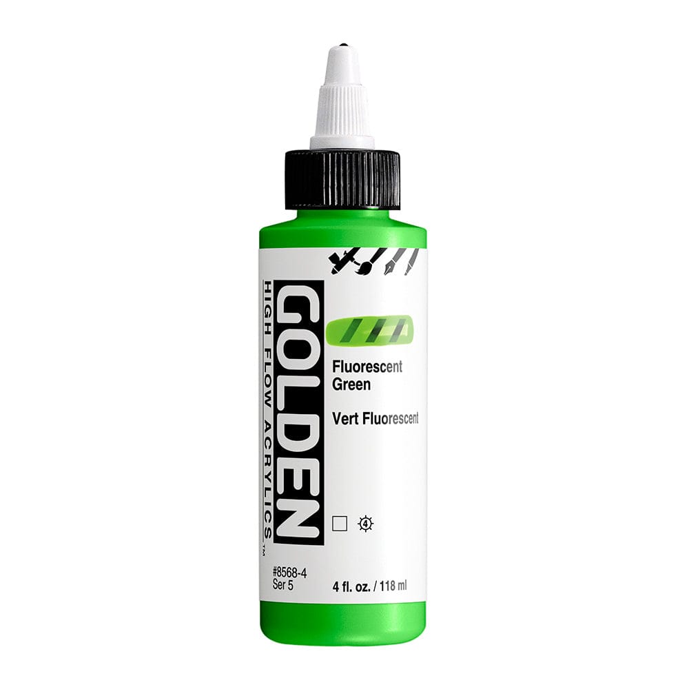 GOLDEN HIGH FLOW GOLDEN 118ml Golden HIGH FLOW Fluorescent Green