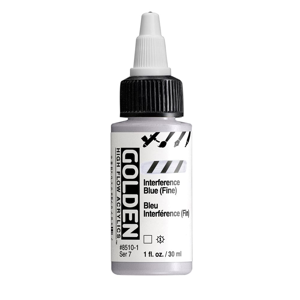 GOLDEN HIGH FLOW GOLDEN 30ml Golden HIGH FLOW Interference Blue (Fine)