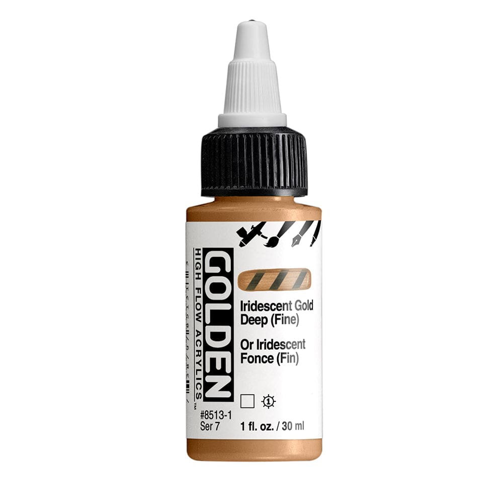 GOLDEN HIGH FLOW GOLDEN 30ml Golden HIGH FLOW Iridescent Gold Deep (Fine)