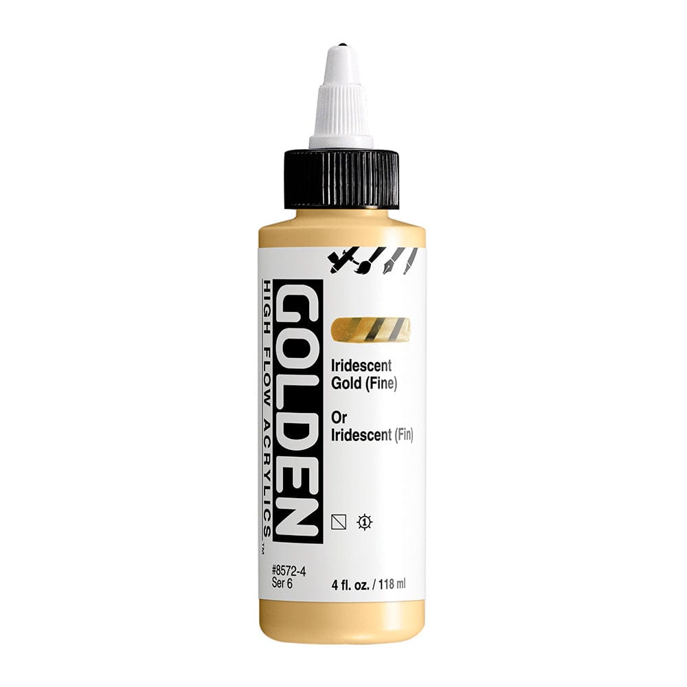GOLDEN HIGH FLOW GOLDEN 118ml Golden HIGH FLOW Iridescent Gold (Fine)
