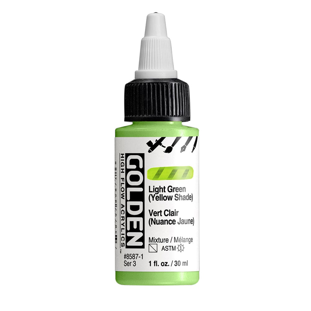 GOLDEN HIGH FLOW GOLDEN 30ml Golden HIGH FLOW Light Green (Yellow Shade)