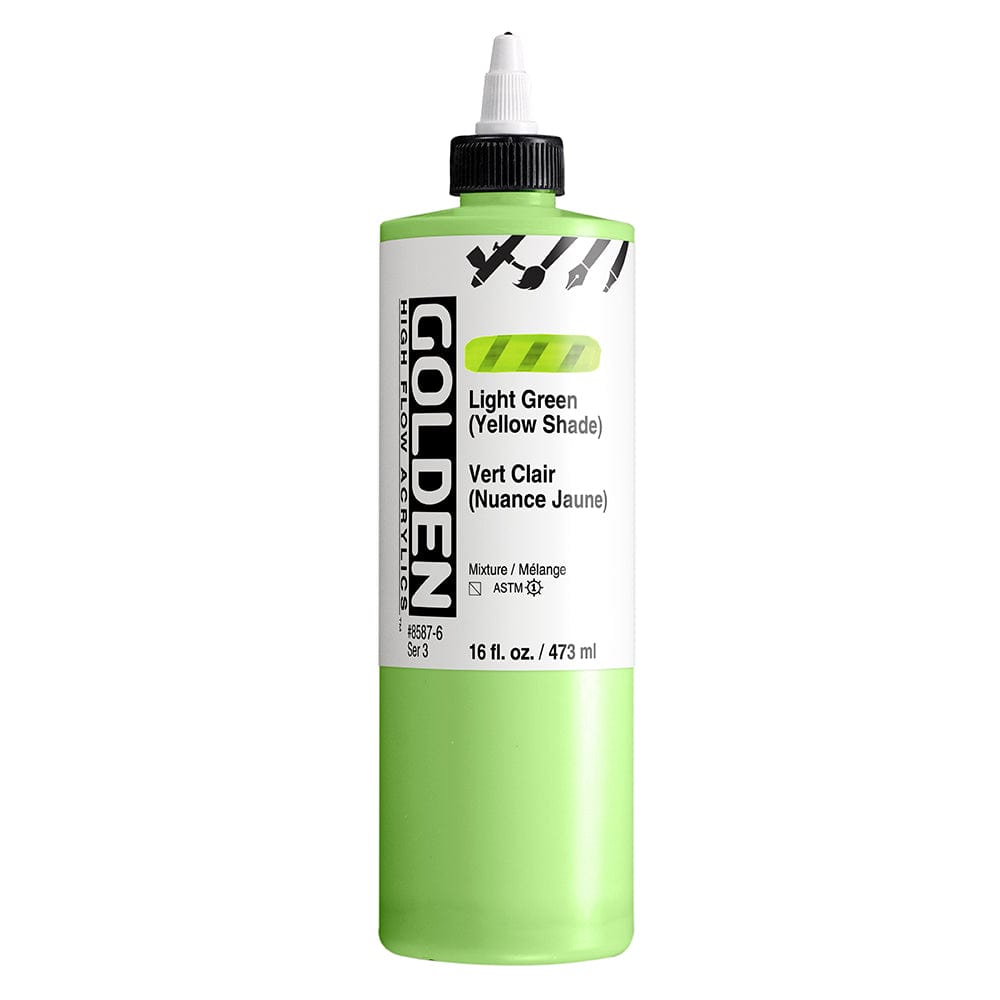 GOLDEN HIGH FLOW GOLDEN 473ml Golden HIGH FLOW Light Green (Yellow Shade)