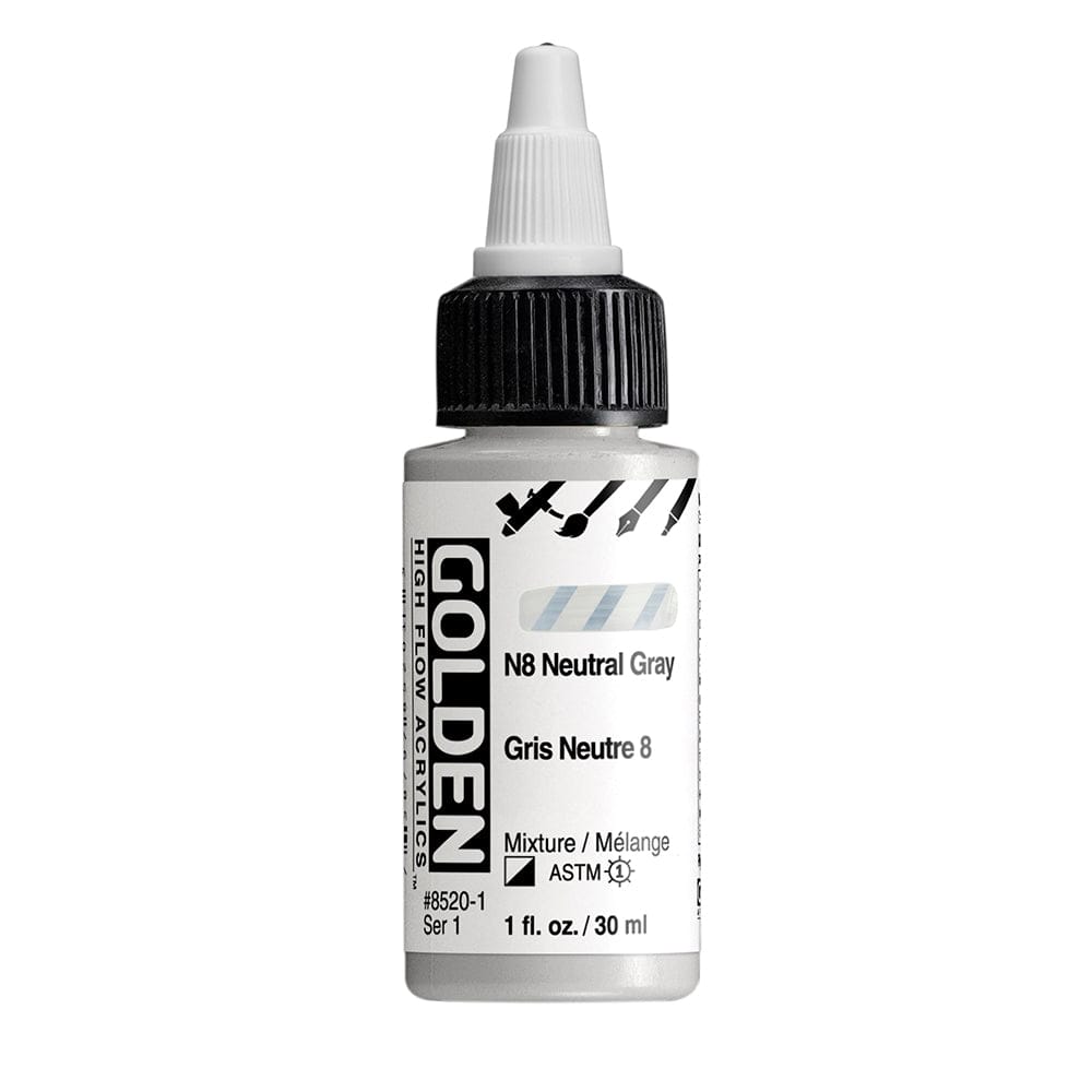 GOLDEN HIGH FLOW GOLDEN 30ml Golden HIGH FLOW N8 Neutral Gray