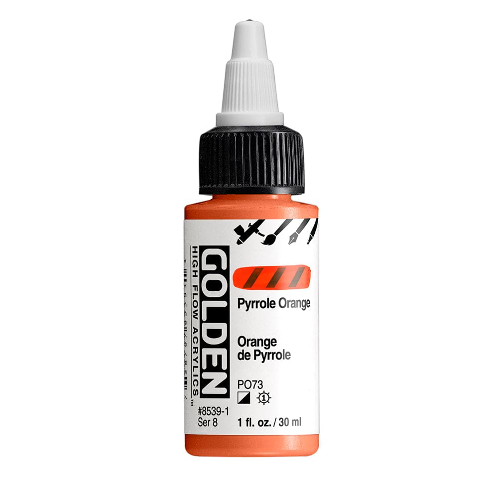 GOLDEN HIGH FLOW GOLDEN 30ml Golden HIGH FLOW Pyrrole Orange