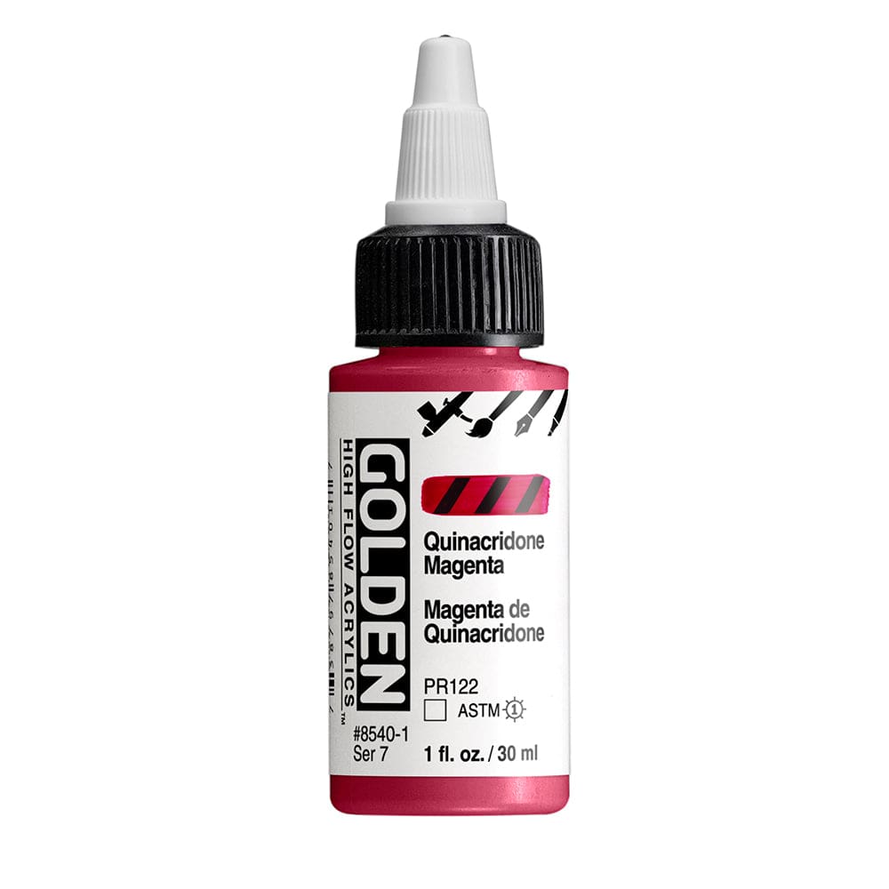 GOLDEN HIGH FLOW GOLDEN 30ml Golden HIGH FLOW Quinacridone Magenta