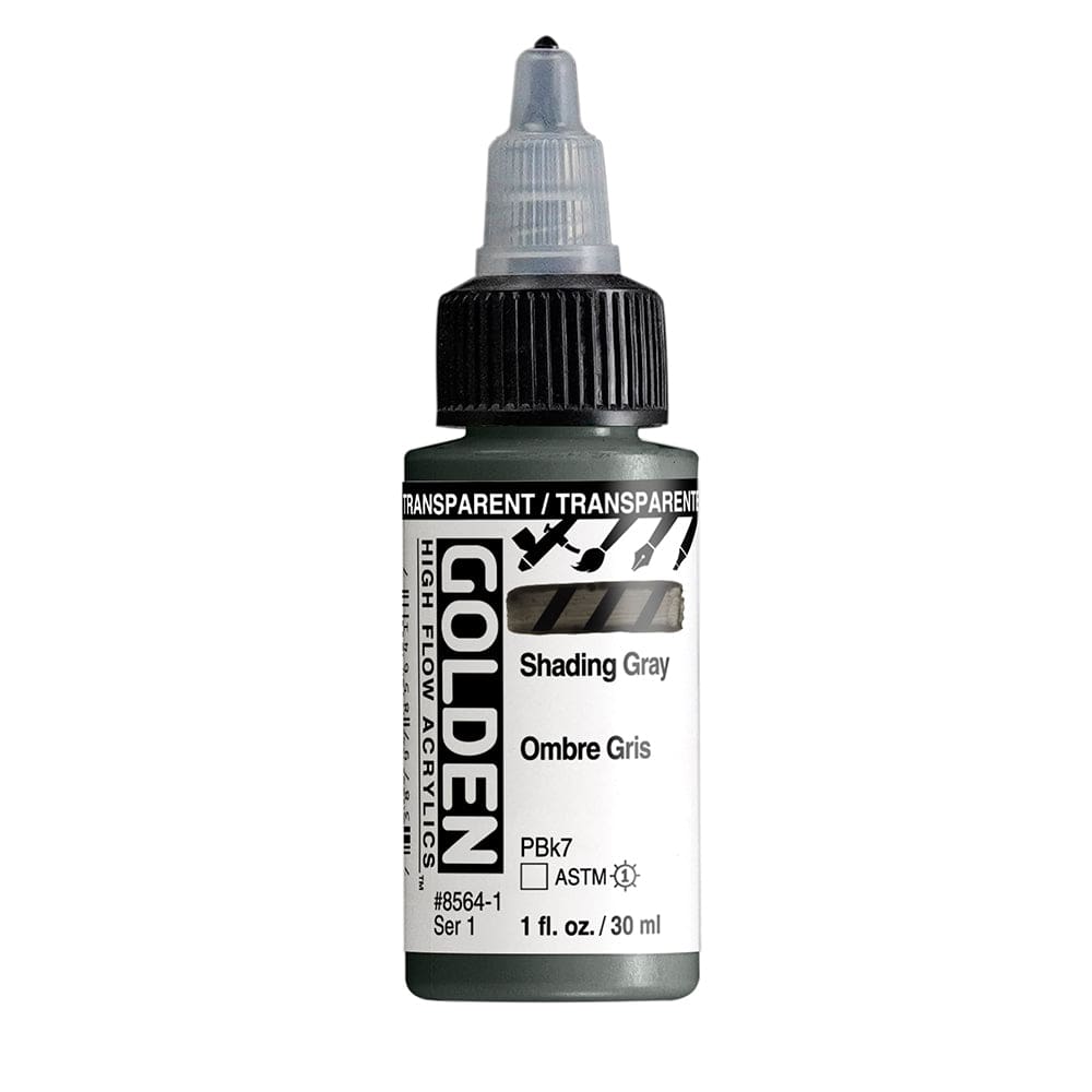 GOLDEN HIGH FLOW GOLDEN 30ml Golden HIGH FLOW Transparent Shading Gray