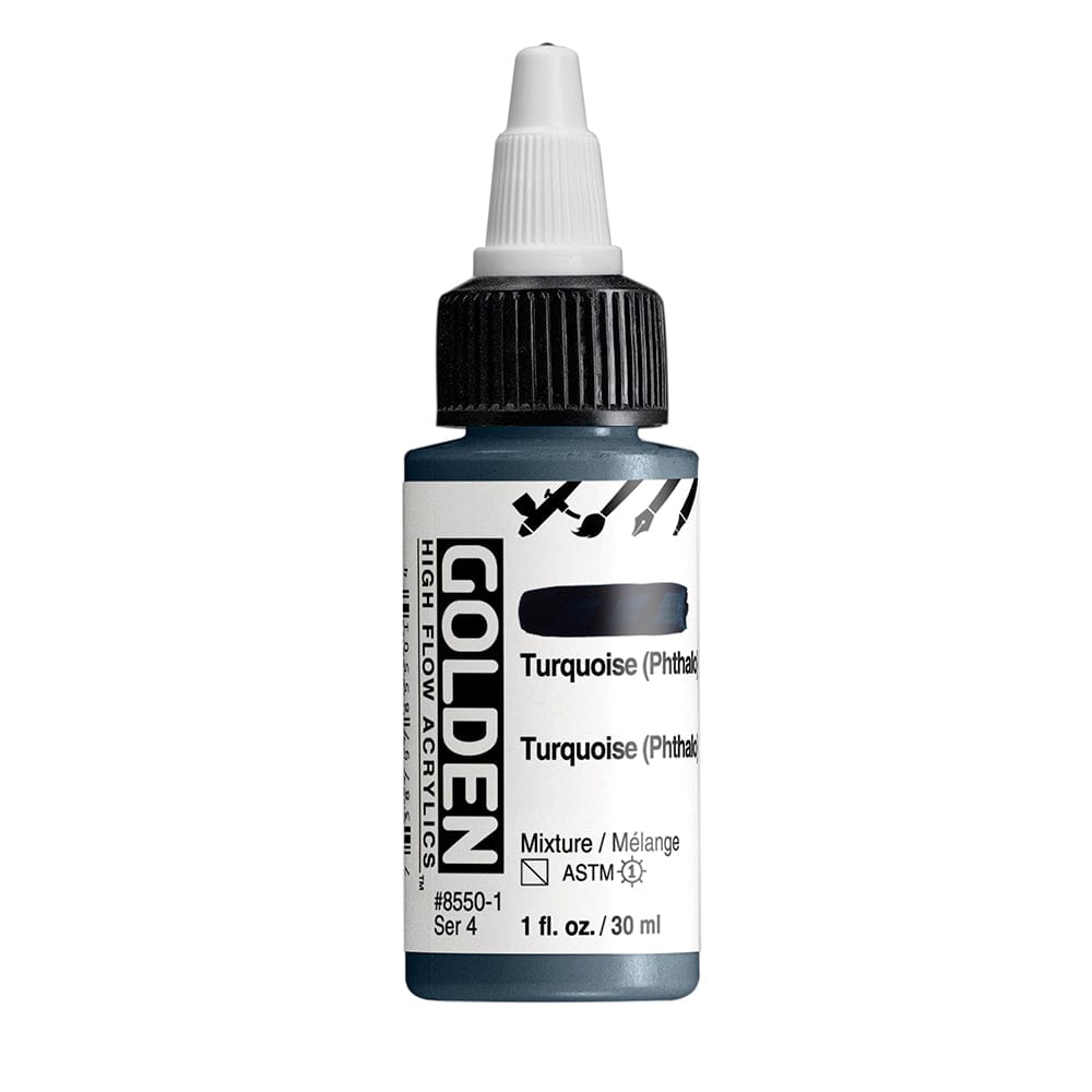 GOLDEN HIGH FLOW GOLDEN 30ml Golden HIGH FLOW Turquois (Phthalo)