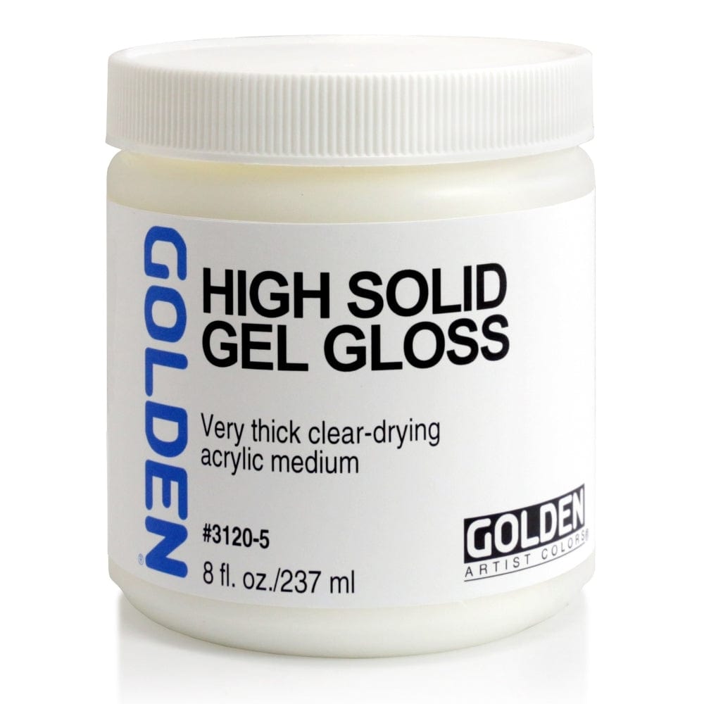 GOLDEN MEDIUMS GOLDEN 236ml Golden High Solid Gel Medium (Gloss)