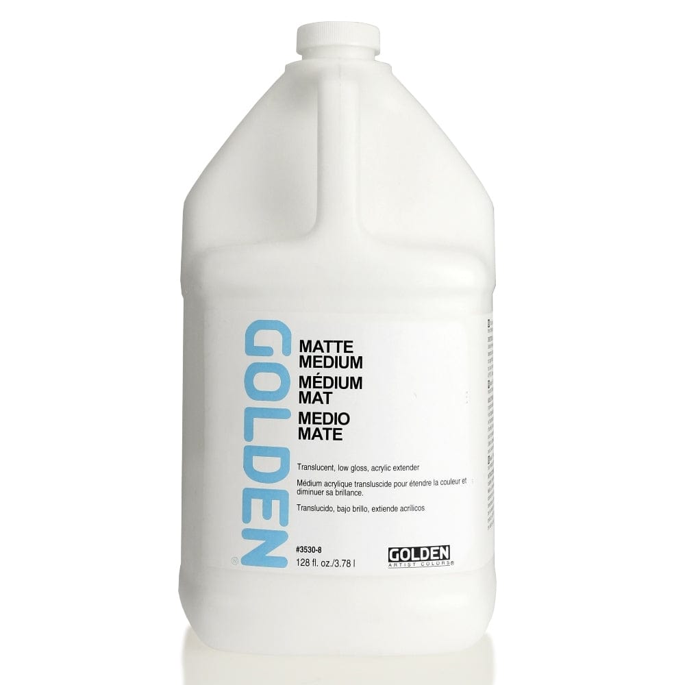 GOLDEN MEDIUMS GOLDEN 3.78 Litre Golden Matte Medium