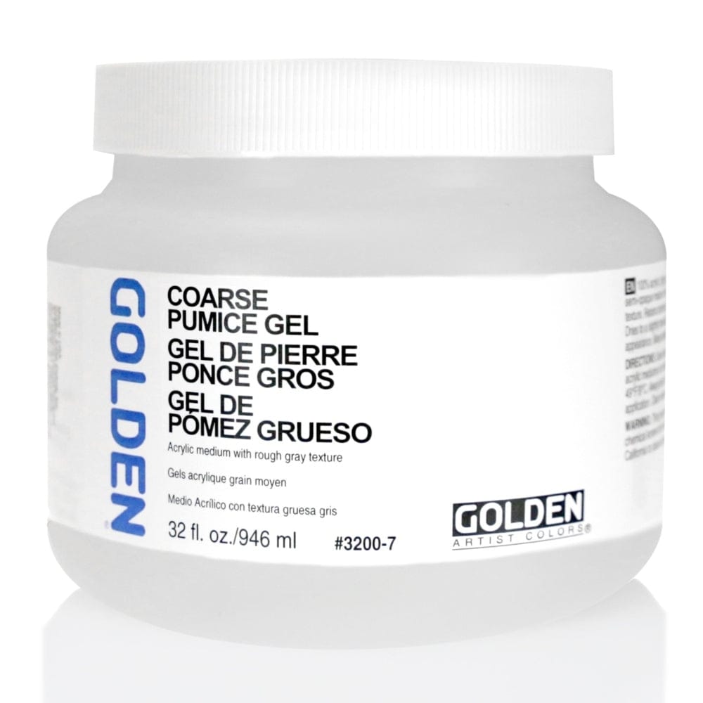 GOLDEN MEDIUMS GOLDEN 946ml Golden Pumice Gel Coarse