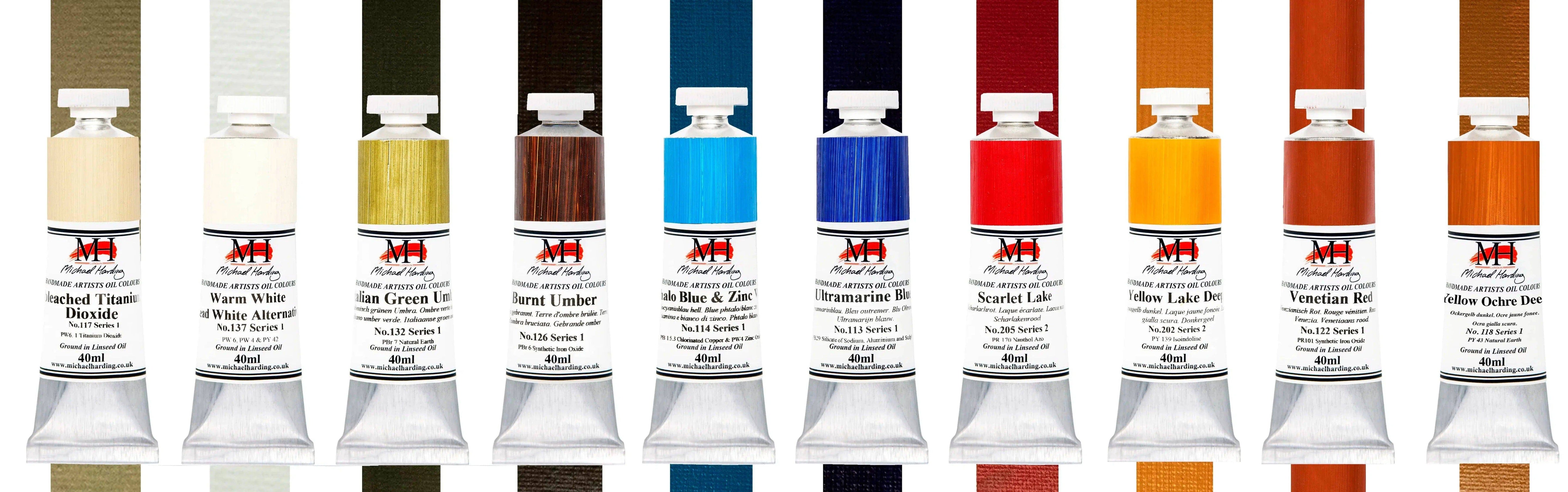 MICHAEL HARDING OILS MICHAEL HARDING Michael Harding DESERT SET