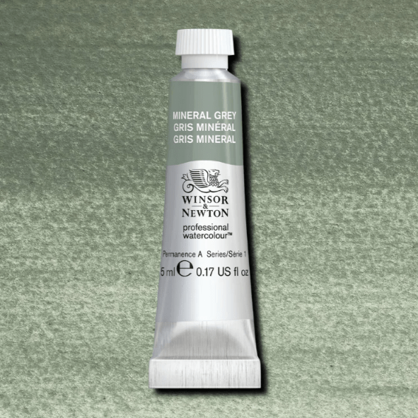 WINSOR & NEWTON WATERCOLOURS 5ML WINSOR & NEWTON WATERCOLOURS Mineral Grey Winsor & Newton Watercolours 5ml