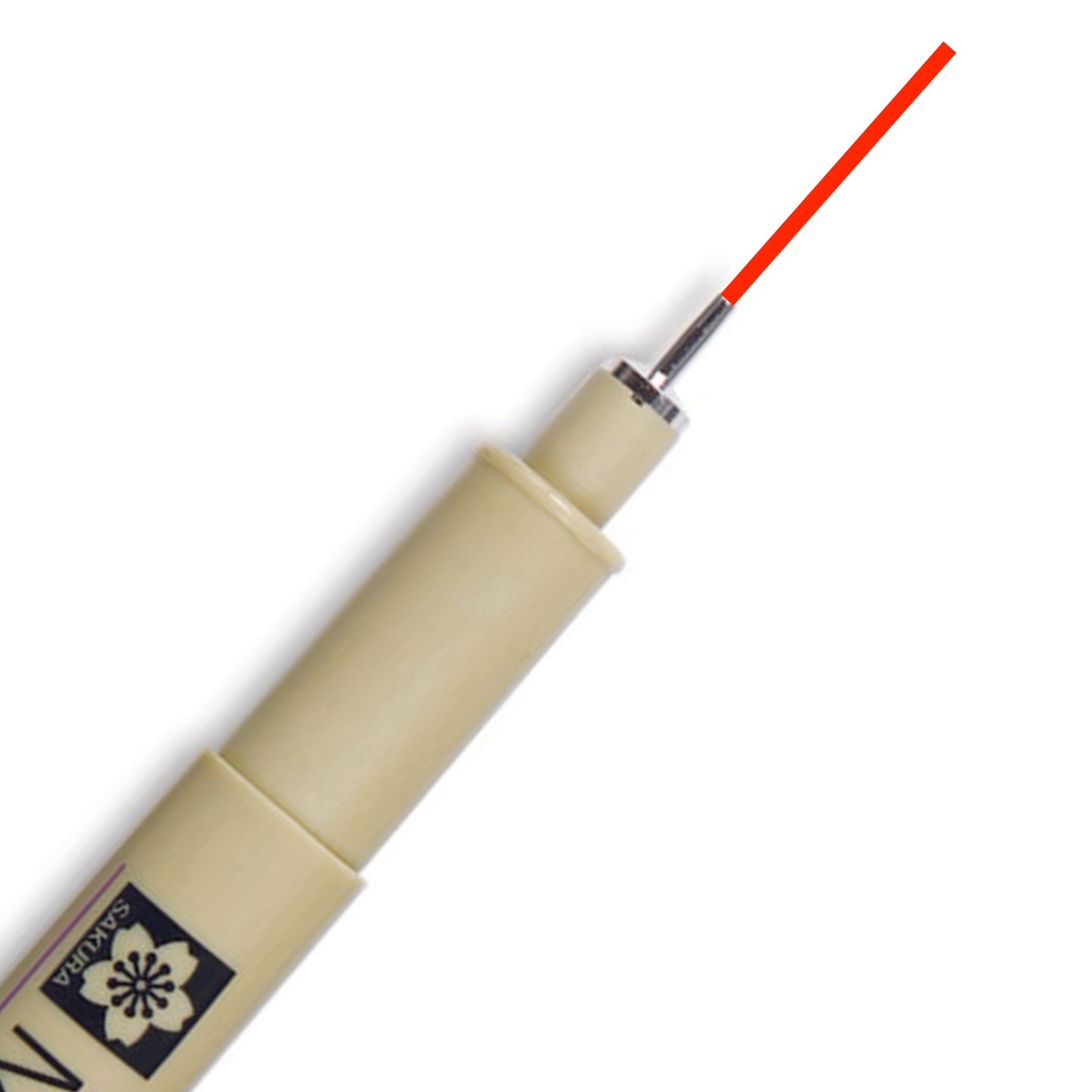 SAKURA SAKURA 0.25mm (01) RED Sakura Pigma Micron Pens