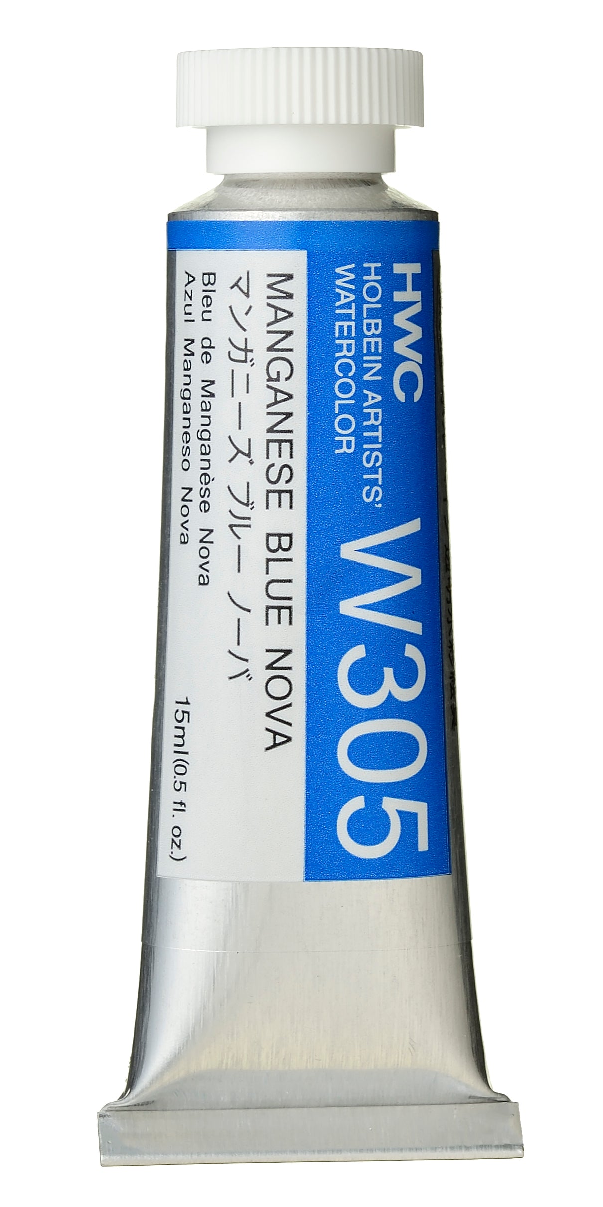 Holbein Watercolour 15ml W305 Manganese Blue Nova