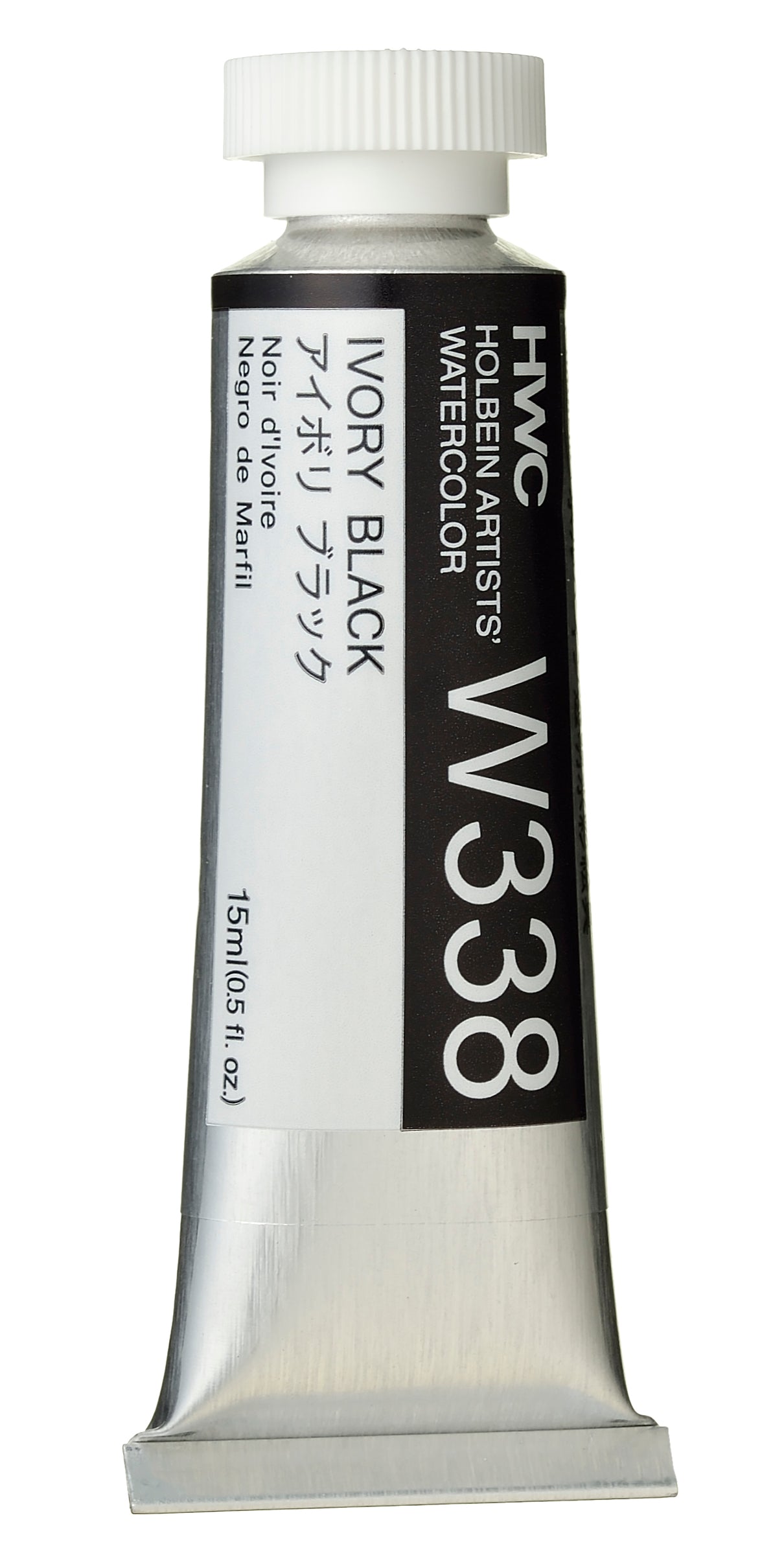 Holbein Watercolour 15ml W338 Ivory Black