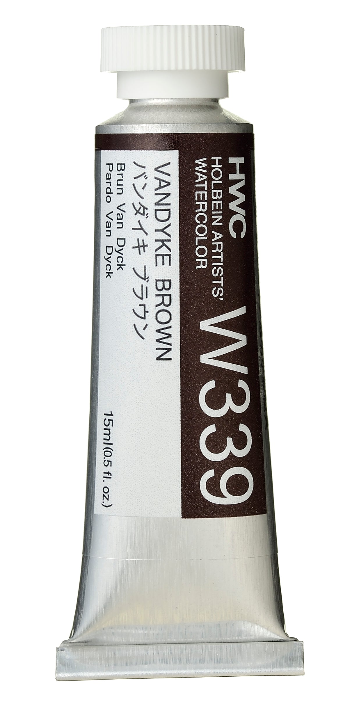 Holbein Watercolour 15ml W339 Van Dyke Brown