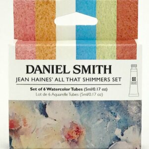 Daniel Smith Jean Haines 'All That Shimmers' sets are available in-store and online at The PaintBox, home to the widest range of traditional and progressive Art Supplies in Adelaide. At The PaintBox we source and stock quality Art Supplies which we import directly. This means that you have access to a greater variety and pay less. These are perfect for any artists from amateur to professional. It is also perfect for any budget size. Check out our loyalty rewards programme, which makes your artistic ambitions achievable. At these prices why not give these a go. Be sure to check out our other fabulous finds on our website and start saving today. Our knowledgeable staff at The PaintBox can guide you through our carefully selected ranges of Art Supplies for all applications. This is only a small selection of our stock. We sell many brands, weights, and textures, in-store only. Please call 08 8388 7776 to enquire. We offer art tuition too! DANIEL SMITH JEAN HAINES 'ALL THAT SHIMMERS' SETS CAN BE DELIVERED ANYWHERE WITHIN AUSTRALIA OR NEW ZEALAND