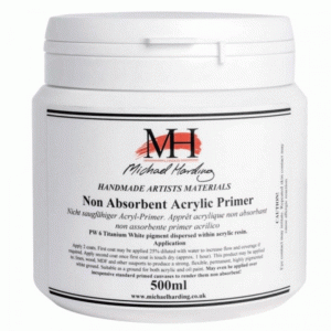 Michael Harding Non Absorbent Acrylic Primer are available in-store and online at The PaintBox, home to the widest range of traditional and progressive Art Supplies in Adelaide. At The PaintBox we source and stock quality Art Supplies which we import directly. This means that you have access to a greater variety and pay less. These are perfect for any artists from amateur to professional. It is also perfect for any budget size. Check out our loyalty rewards programme, which makes your artistic ambitions achievable. At these prices why not give these a go. Be sure to check out our other fabulous finds on our website and start saving today. Our knowledgeable staff at The PaintBox can guide you through our carefully selected ranges of Art Supplies for all applications. This is only a small selection of our stock. We sell many brands, weights, and textures, in-store only. Please call 08 8388 7776 to enquire. We offer art tuition too! MICHAEL HARDING NON ABSORBENT ACRYLIC PRIMER CAN BE DELIVERED ANYWHERE WITHIN AUSTRALIA OR NEW ZEALAND