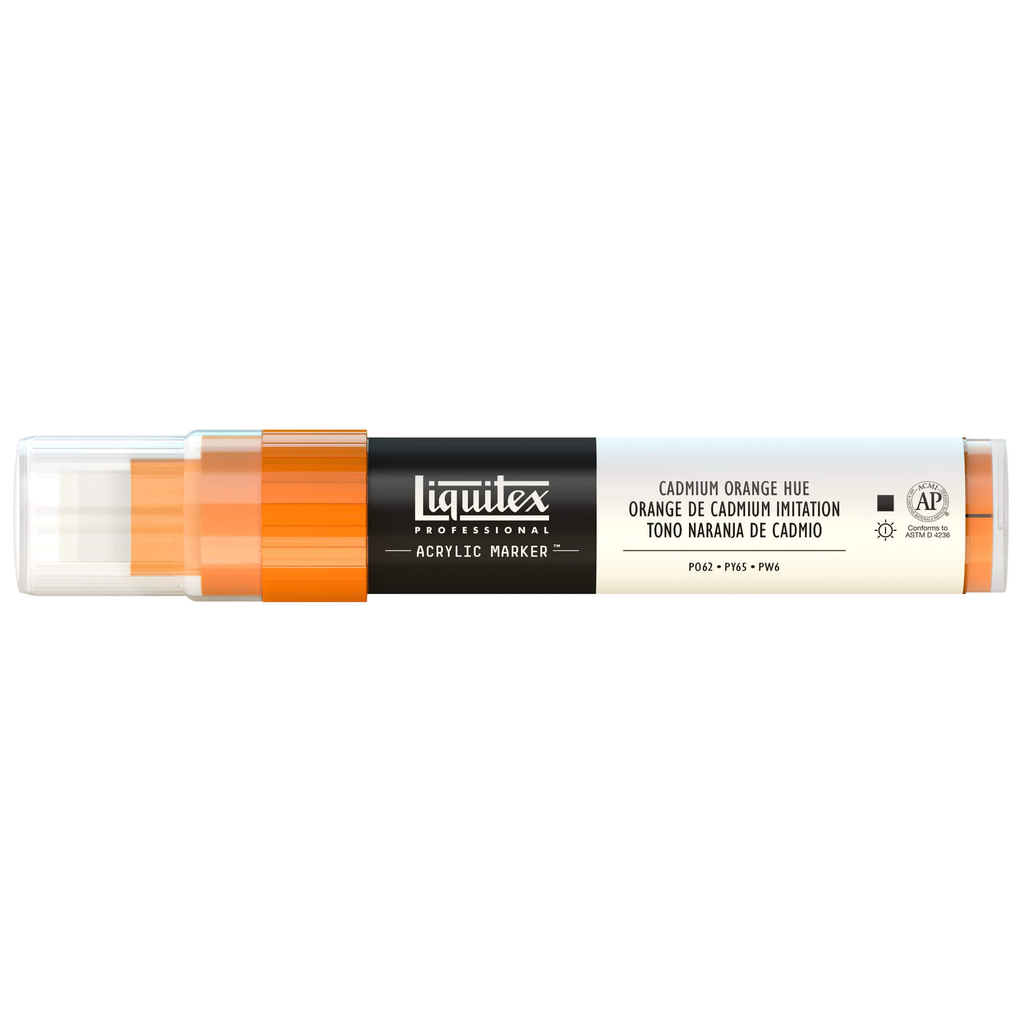 LQX Paint Markers Wide (8-15mm) - Cadmium Orange Hue