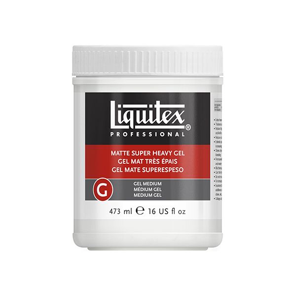 Liquitex Matte Super Heavy Gel Medium - 473ml
