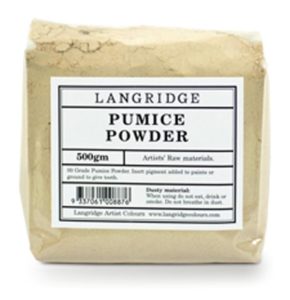 Langridge Pumice Powder is available in-store and online at The PaintBox, home to the widest range of traditional and progressive Art Supplies in Adelaide. At The PaintBox we source and stock quality Art Supplies which we import directly. This means that you have access to a greater variety and pay less. These are perfect for any artists from amateur to professional. It is also perfect for any budget size. Check out our loyalty rewards programme, which makes your artistic ambitions achievable. At these prices why not give these a go. Be sure to check out our other fabulous finds on our website and start saving today. Our knowledgeable staff at The PaintBox can guide you through our carefully selected ranges of Art Supplies for all applications. This is only a small selection of our stock. We sell many brands, weights, and textures, in-store only. Please call 08 8388 7776 to enquire. We offer art tuition too! LANGRIDGE PUMICE POWDER CAN BE DELIVERED ANYWHERE WITHIN AUSTRALIA OR NEW ZEALAND