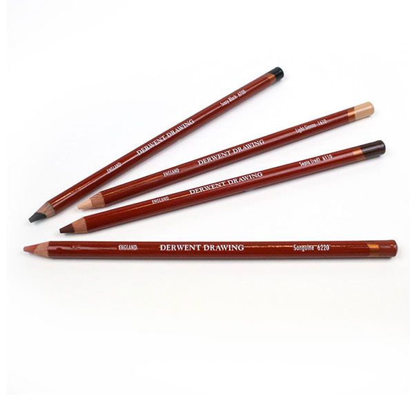 Derwent Drawing Pencils in terracotta and other earthy expressive colours are available in-store and online at The Paintbox the home of the widest range of art supplies in Adelaide . Check out our loyalty rewards programme, which makes your artistic ambitions achievable. Be sure to check out our other fabulous finds on our website and start saving today. Our knowledgeable staff at The PaintBox can guide you through our carefully selected ranges of pencils for all applications. This is only a small selection of our stock. We sell many brands, weights, and textures, in-store only. Please call 08 8388 7776 to enquire ALSO THIS PRODUCT CAN BE DELIVERED ANYWHERE WITHIN AUSTRALIA.