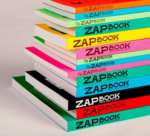 CLAIREFONTAINE ZAP BOOKS - 80GSM