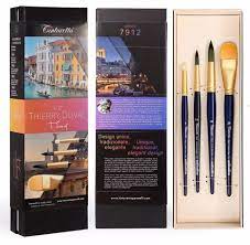 Tintoretto 7912 watercolour brush sets are available in-store and online at The PaintBox, home of the widest range of traditional and progressive Art Supplies in Adelaide. At The PaintBox we source and stock quality art supplies which we import directly. This means that you have access to a greater variety and pay less. These are perfect for any artists from amateur to professional. They are also perfect for any budget size. Check out our loyalty rewards programme, which makes your artistic ambitions achievable. At these prices why not give these a go. Be sure to check out our other fabulous finds on our website and start saving today. Our knowledgeable staff at The PaintBox can guide you through our carefully selected ranges of art supplies for all applications. This is only a small selection of our stock. We sell many brands, weights, and textures, in-store only. Please call 08 8388 7776 to enquire. We offer art tuition too! TINTORETTO THIERRY DUVAL WATERCOLOUR BRUSH SETS OF 4 CAN BE DELIVERED ANYWHERE WITHIN AUSTRALIA OR NEW ZEALAND