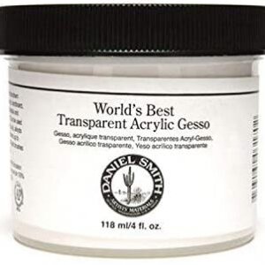 Daniel Smith Transparent Gesso is available in-store and online at The PaintBox, home to the widest range of traditional and progressive Art Supplies in Adelaide. At The PaintBox we source and stock quality Art Supplies which we import directly. This means that you have access to a greater variety and pay less. These are perfect for any artists from amateur to professional. It is also perfect for any budget size. Check out our loyalty rewards programme, which makes your artistic ambitions achievable. At these prices why not give these a go. Be sure to check out our other fabulous finds on our website and start saving today. Our knowledgeable staff at The PaintBox can guide you through our carefully selected ranges of Art Supplies for all applications. This is only a small selection of our stock. We sell many brands, weights, and textures, in-store only. Please call 08 8388 7776 to enquire. We offer art tuition too! DANIEL SMITH TRANSPARENT ACRYLIC GESSO CAN BE DELIVERED ANYWHERE WITHIN AUSTRALIA OR NEW ZEALAND