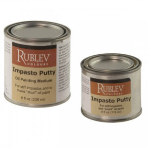 Rublev Impasto Putty is available in-store and online at The PaintBox, home to the widest range of traditional and progressive Art Supplies in Adelaide. At The PaintBox we source and stock quality Art Supplies which we import directly. This means that you have access to a greater variety and pay less. These are perfect for any artists from amateur to professional. It is also perfect for any budget size. Check out our loyalty rewards programme, which makes your artistic ambitions achievable. At these prices why not give these a go. Be sure to check out our other fabulous finds on our website and start saving today. Our knowledgeable staff at The PaintBox can guide you through our carefully selected ranges of Art Supplies for all applications. This is only a small selection of our stock. We sell many brands, weights, and textures, in-store only. Please call 08 8388 7776 to enquire. We offer art tuition too! RUBLEV IMPASTO PUTTY CAN BE DELIVERED ANYWHERE WITHIN AUSTRALIA OR NEW ZEALAND