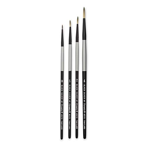 Dynasty Black Silver Liner Brushes are available in-store and online at The PaintBox, home to the widest range of traditional and progressive Art Supplies in Adelaide.