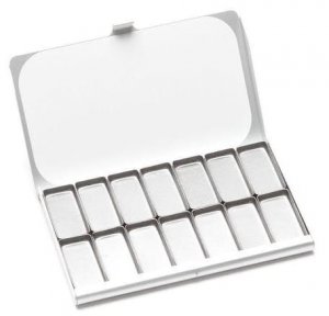 Art Toolkit Silver Pocket Palettes with 14 standard pans are available in-store and online at The PaintBox, home to the widest range of traditional and progressive Art Supplies in Adelaide.