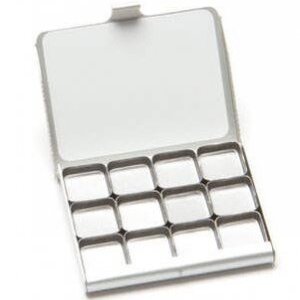 Art Toolkit Silver Demi Palettes with assorted mixing pans are available in-store and online at The PaintBox, home to the widest range of traditional and progressive Art Supplies in Adelaide.
