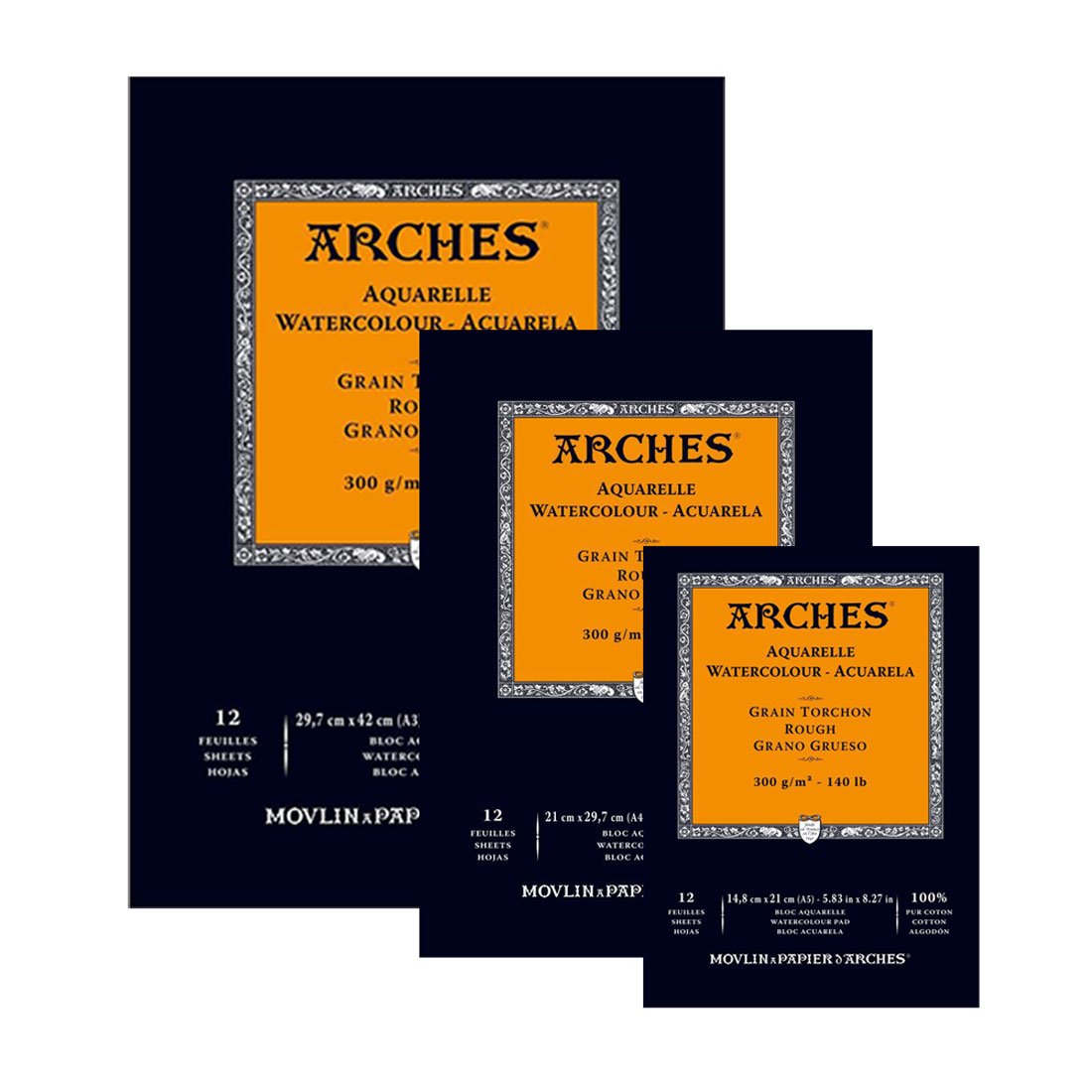 Arches Rough 300gsm Watercolour Pads are available in-store and online at The Paintbox, home of the widest range of traditional and progressive Art Supplies in Adelaide.