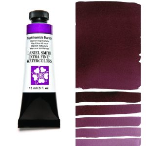 Daniel Smith NAPTHAMIDE MAROON Watercolour and all your other Discount Art Supplies are available online and in store at The PaintBox in the Adelaide Hills and can be delivered anywhere in Australia or New Zealand.
