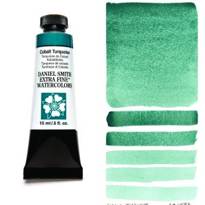 Daniel Smith COBALT TURQUOISE Watercolour and all your other Discount Art Supplies are available online and in store at The PaintBox in the Adelaide Hills and can be delivered anywhere in Australia or New Zealand.