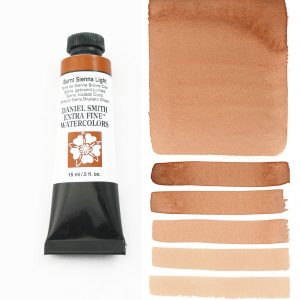 Daniel Smith BURNT SIENNA LIGHT Watercolour and all your other Discount Art Supplies are available online and in store at The PaintBox in the Adelaide Hills and can be delivered anywhere in Australia or New Zealand.