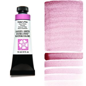 Daniel Smith POTTERS PINK Watercolour and all your other Discount Art Supplies are available online and in store at The PaintBox in the Adelaide Hills and can be delivered anywhere in Australia or New Zealand.