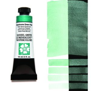 Daniel Smith DUOCHROME GREEN PEARL Watercolour and all your other Discount Art Supplies are available online and in store at The PaintBox in the Adelaide Hills and can be delivered anywhere in Australia or New Zealand.