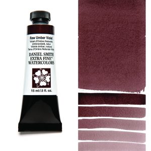 Daniel Smith RAW UMBER VIOLET Watercolour and all your other Discount Art Supplies are available online and in store at The PaintBox in the Adelaide Hills and can be delivered anywhere in Australia or New Zealand.