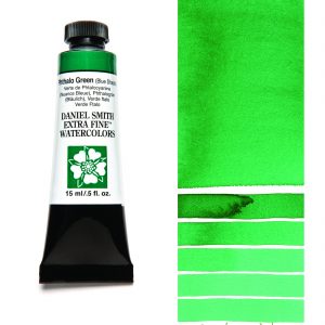 Daniel Smith PHTHALO GREEN (BLUE SHADE) Watercolour and all your other Discount Art Supplies are available online and in store at The PaintBox in the Adelaide Hills and can be delivered anywhere in Australia or New Zealand.