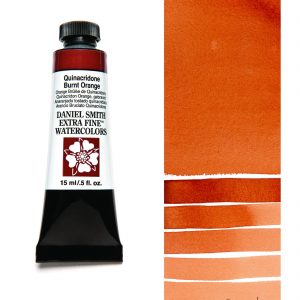 Daniel Smith QUINACRIDONE BURNT ORANGE Watercolour and all your other Discount Art Supplies are available online and in store at The PaintBox in the Adelaide Hills and can be delivered anywhere in Australia or New Zealand.