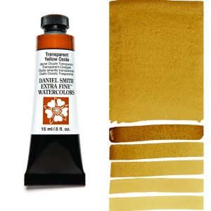 Daniel Smith TRANSPARENT YELLOW OXIDE Watercolour and all your other Discount Art Supplies are available online and in store at The PaintBox in the Adelaide Hills and can be delivered anywhere in Australia or New Zealand.